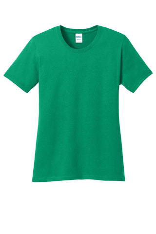 Port & Company Ladies Core Cotton Tee (Kelly)