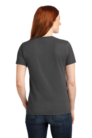 Port & Company Ladies Core Blend Tee (Charcoal)