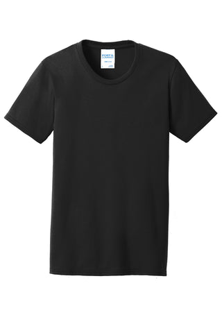 Port & Company Ladies Core Blend Tee (Jet Black)