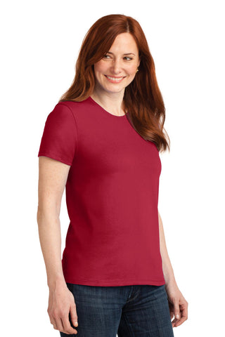 Port & Company Ladies Core Blend Tee (Red)