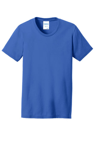 Port & Company Ladies Core Blend Tee (Royal)