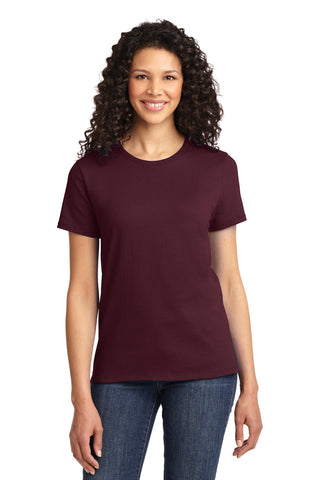 Port & Company Ladies Essential Tee (Athletic Maroon)