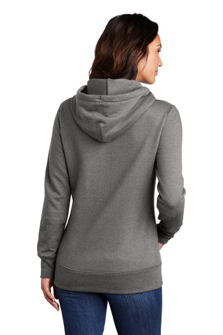 Port & Company Ladies Core Fleece Pullover Hooded Sweatshirt (Graphite Heather)