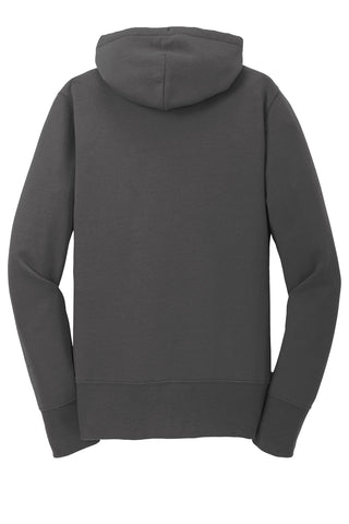 Port & Company Ladies Core Fleece Full-Zip Hooded Sweatshirt (Charcoal)