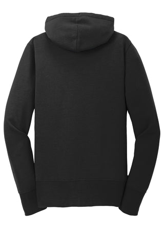 Port & Company Ladies Core Fleece Full-Zip Hooded Sweatshirt (Jet Black)