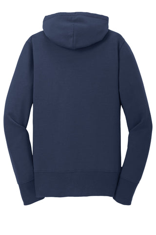 Port & Company Ladies Core Fleece Full-Zip Hooded Sweatshirt (Navy)