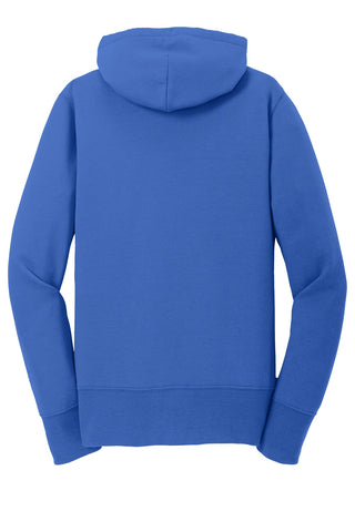 Port & Company Ladies Core Fleece Full-Zip Hooded Sweatshirt (Royal)