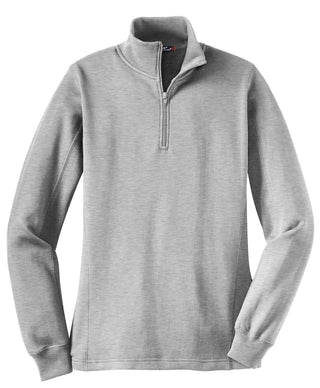 Sport-Tek Ladies 1/4-Zip Sweatshirt (Athletic Heather)