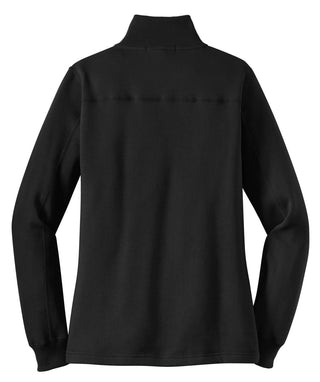 Sport-Tek Ladies 1/4-Zip Sweatshirt (Black)