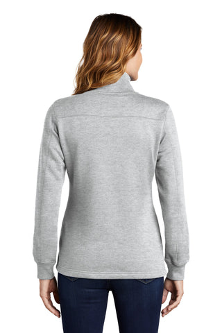 Sport-Tek Ladies 1/4-Zip Sweatshirt (Athletic Heather)