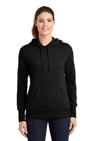 Sport-Tek Ladies Pullover Hooded Sweatshirt (Black)