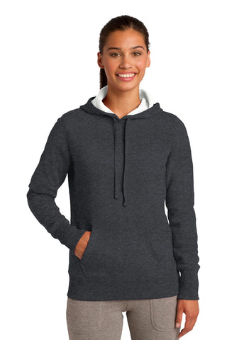 Sport-Tek Ladies Pullover Hooded Sweatshirt (Graphite Heather)