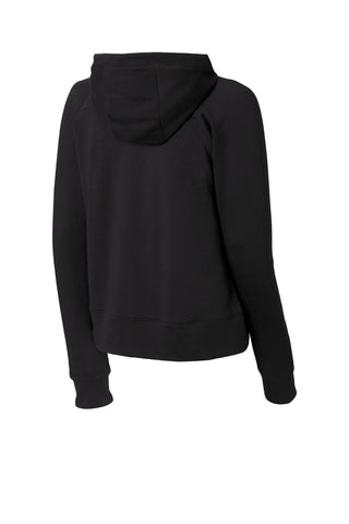 Sport-Tek Ladies Lightweight French Terry Pullover Hoodie (Black)