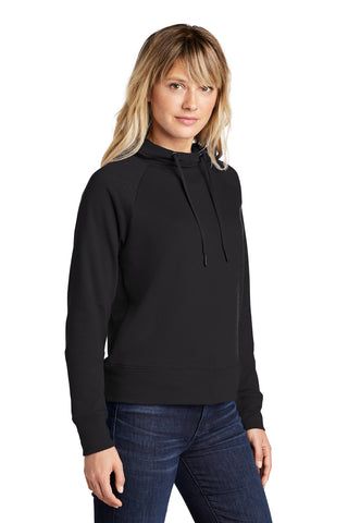 Sport-Tek Ladies Lightweight French Terry Pullover Hoodie (Black)