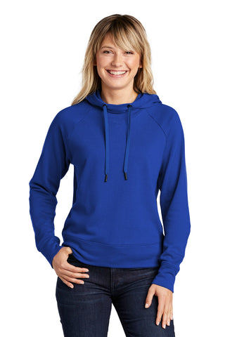 Sport-Tek Ladies Lightweight French Terry Pullover Hoodie (True Royal)