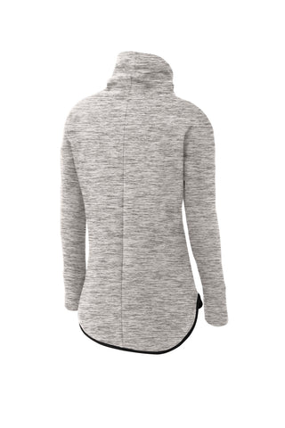 Sport-Tek Ladies Triumph Cowl Neck Pullover (Athletic Heather)