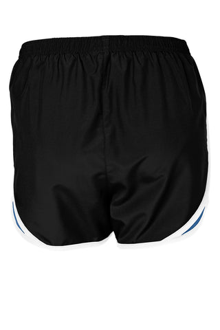 Sport-Tek Ladies Cadence Short (Black/ True Royal/ White)