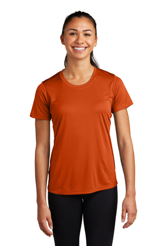 Sport-Tek Ladies PosiCharge Competitor Tee (Deep Orange)