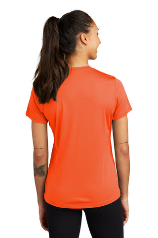 Sport-Tek Ladies PosiCharge Competitor Tee (Neon Orange)