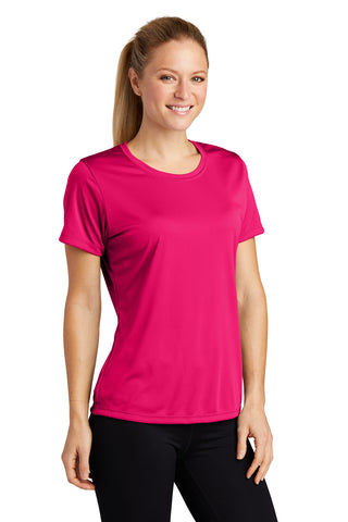 Sport-Tek Ladies PosiCharge Competitor Tee (Pink Raspberry)