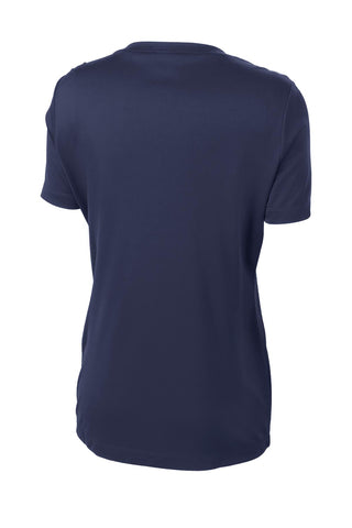 Sport-Tek Ladies PosiCharge Competitor V-Neck Tee (True Navy)