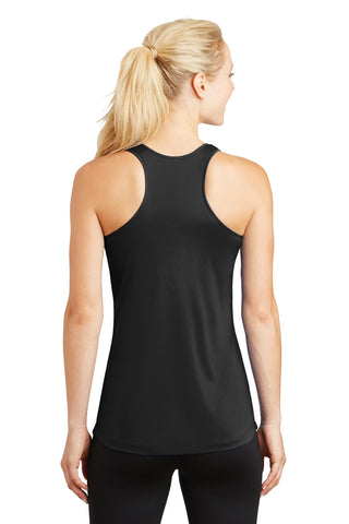 Sport-Tek Ladies PosiCharge Competitor Racerback Tank (Black)