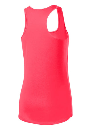 Sport-Tek Ladies PosiCharge Competitor Racerback Tank (Hot Coral)