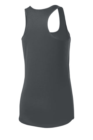 Sport-Tek Ladies PosiCharge Competitor Racerback Tank (Iron Grey)