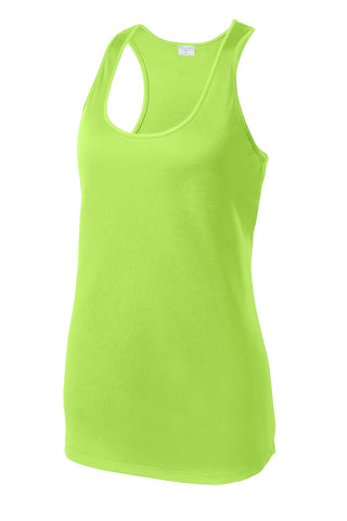 Sport-Tek Ladies PosiCharge Competitor Racerback Tank (Lime Shock)