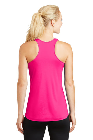 Sport-Tek Ladies PosiCharge Competitor Racerback Tank (Neon Pink)