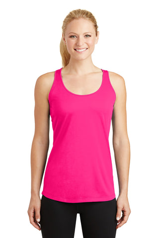 Sport-Tek Ladies PosiCharge Competitor Racerback Tank (Neon Pink)