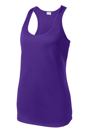 Sport-Tek Ladies PosiCharge Competitor Racerback Tank (Purple)