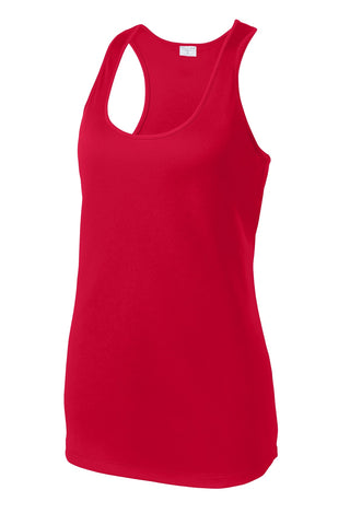 Sport-Tek Ladies PosiCharge Competitor Racerback Tank (True Red)