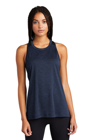 Sport-Tek Ladies Endeavor Tank (Dark Royal Heather/ Black)