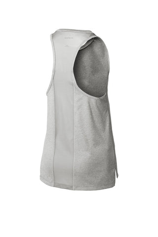 Sport-Tek Ladies Endeavor Tank (Light Grey Heather/ Light Grey)