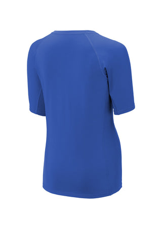 Sport-Tek Ladies Rashguard Tee (True Royal)