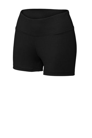 Sport-Tek Ladies Interval 3 Short (Black)