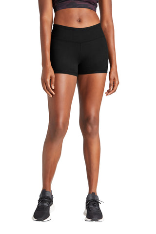 Sport-Tek Ladies Interval 3 Short (Black)