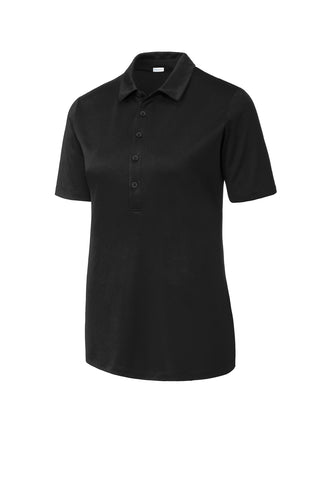 Sport-Tek Ladies Posi-UV Pro Polo (Black)