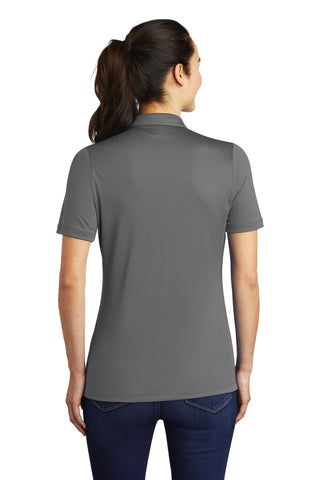 Sport-Tek Ladies Posi-UV Pro Polo (Dark Smoke Grey)