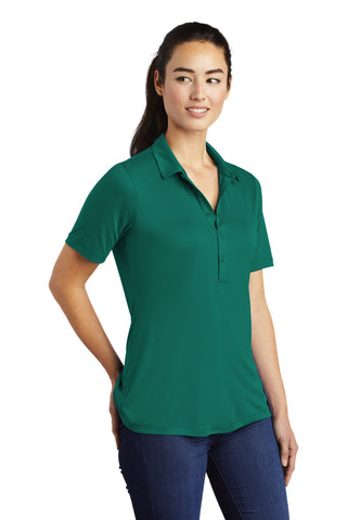 Sport-Tek Ladies Posi-UV Pro Polo (Marine Green)