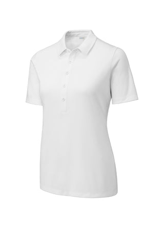 Sport-Tek Ladies Posi-UV Pro Polo (White)