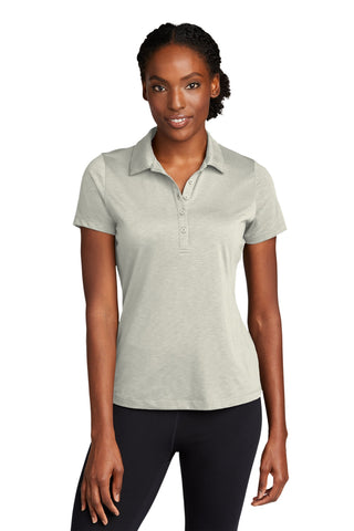 Sport-Tek Ladies PosiCharge Strive Polo (Silver)