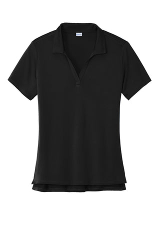 Sport-Tek Ladies Sideline Polo (Black)