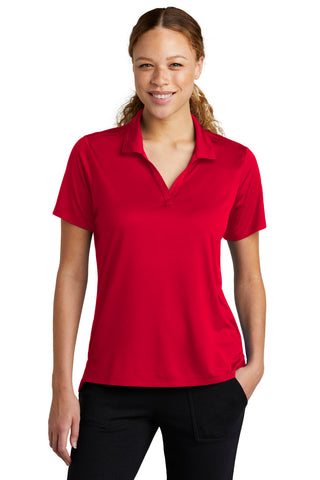 Sport-Tek Ladies Sideline Polo (Deep Red)