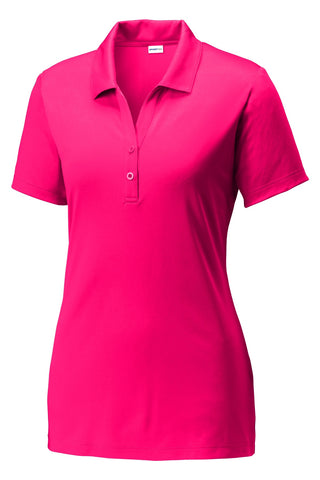 Sport-Tek Ladies PosiCharge Competitor Polo (Pink Raspberry)