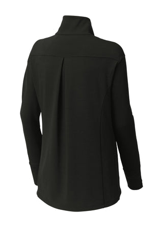 Sport-Tek Ladies Sport-Wick Flex Fleece Full-Zip (Black)