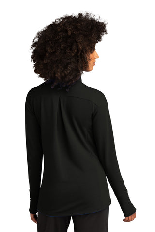 Sport-Tek Ladies Sport-Wick Flex Fleece Full-Zip (Black)