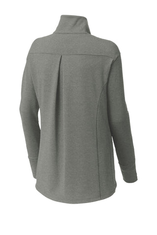 Sport-Tek Ladies Sport-Wick Flex Fleece Full-Zip (Light Grey Heather)