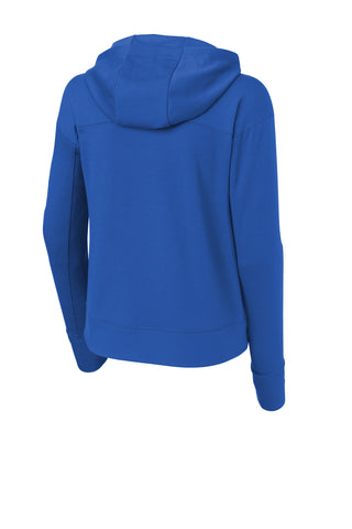 Sport-Tek Ladies Sport-Wick Flex Fleece Pullover Hoodie (True Royal)